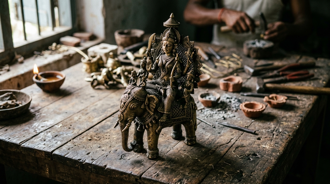 Dokra Lost-Wax Metal Art
