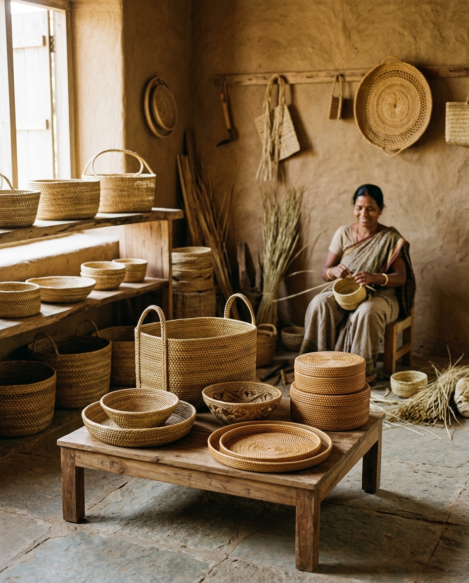 Sabai Grass & Reed Basketry